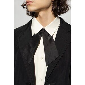 NWT GUCCI Bow Tie Black Silk 100% Authentic